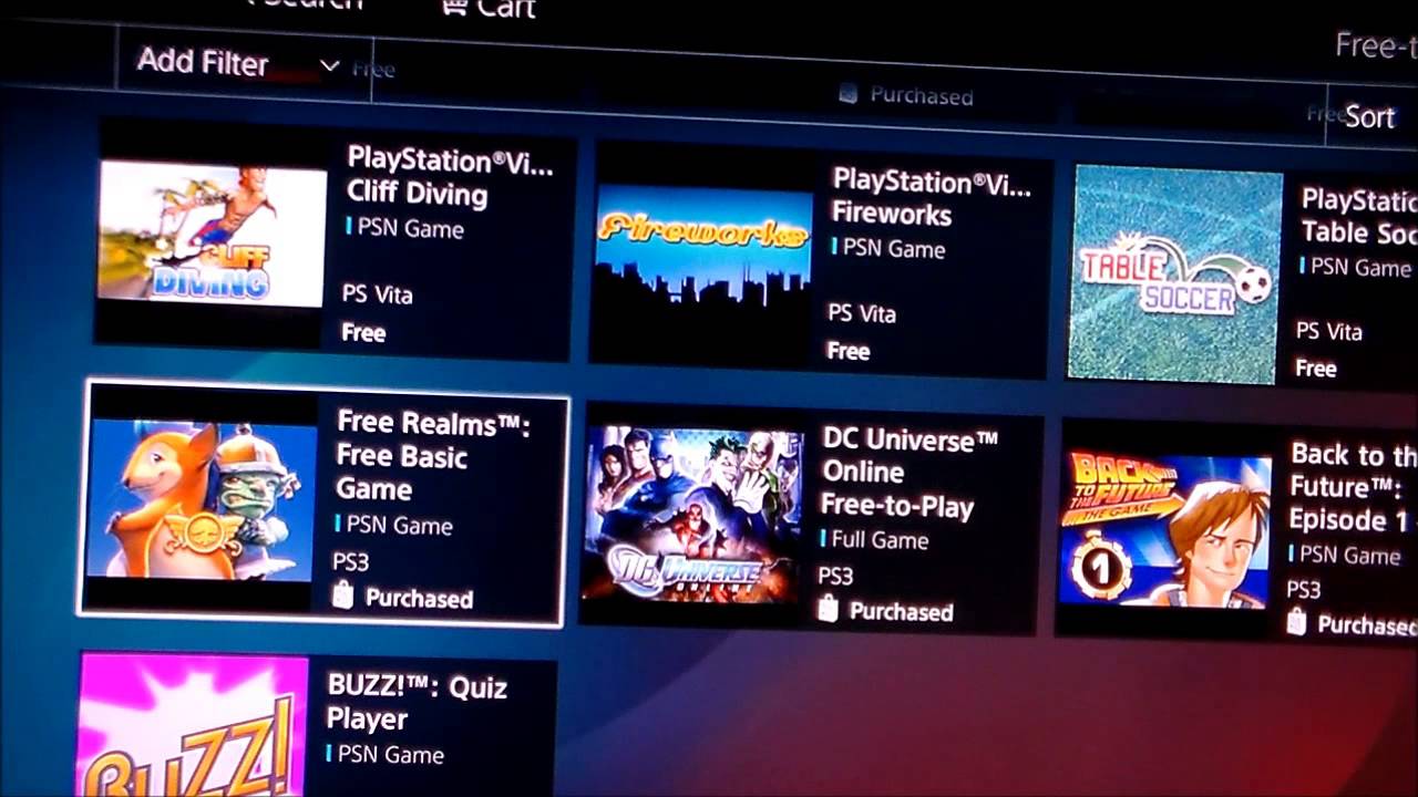 How to download games on ps3 from phone